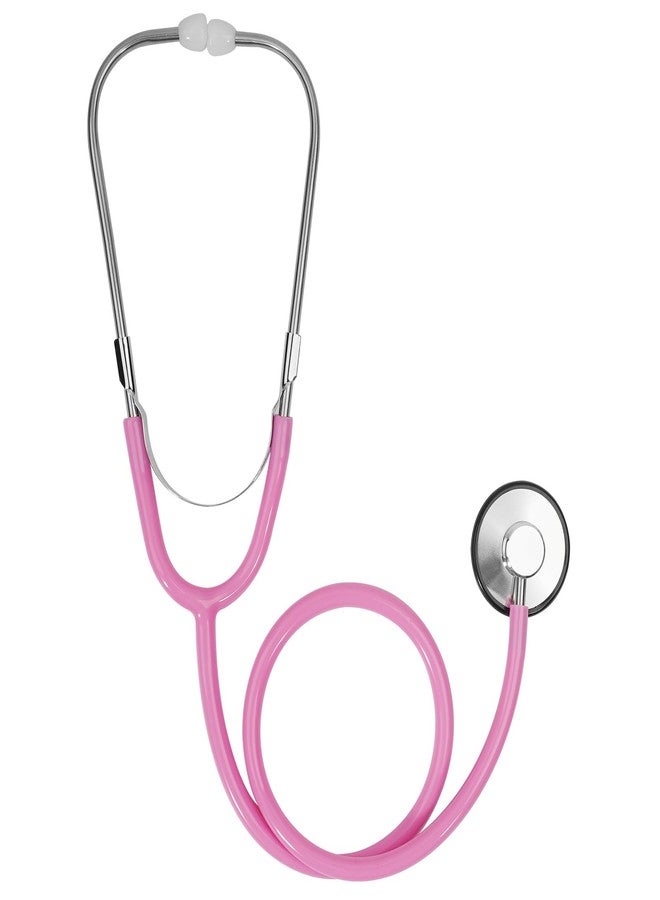 ERDOGLY Kids Stethoscope, Real Working Nursing Stethoscope for Kids, Play Doctor Toy for Toddler, Boys Girls Doctor Nurse Cosplay Costume Accessories, Pink - Image 1